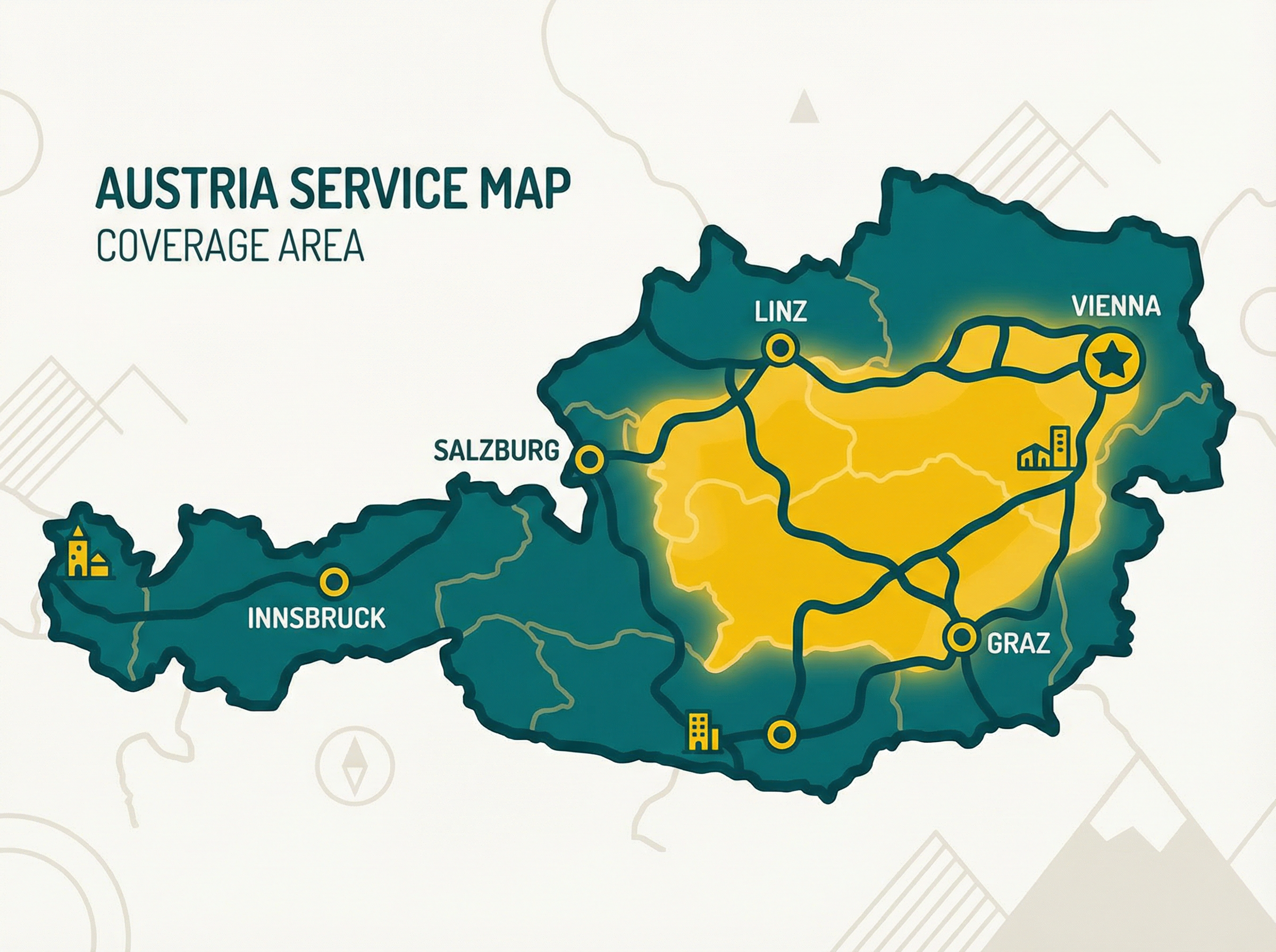 Servicegebiet AusAssist Nothilfe